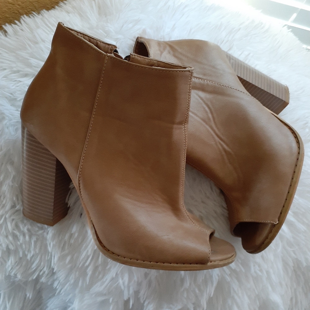 Anne Marie open toe booties